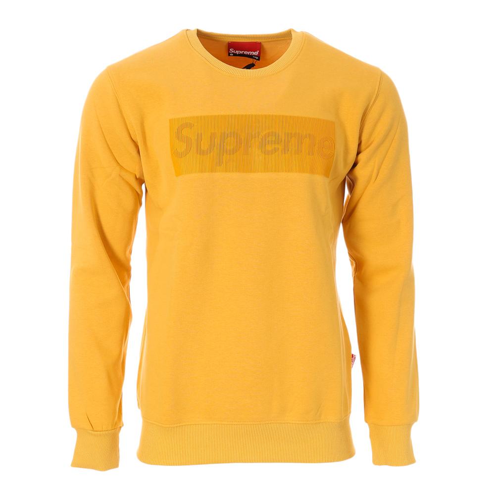 Sweat Orange Homme Supreme Grip Framm pas cher