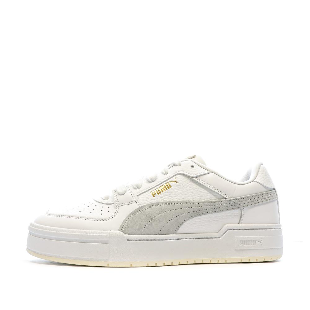 Baskets Blanche Homme Puma Suede pas cher