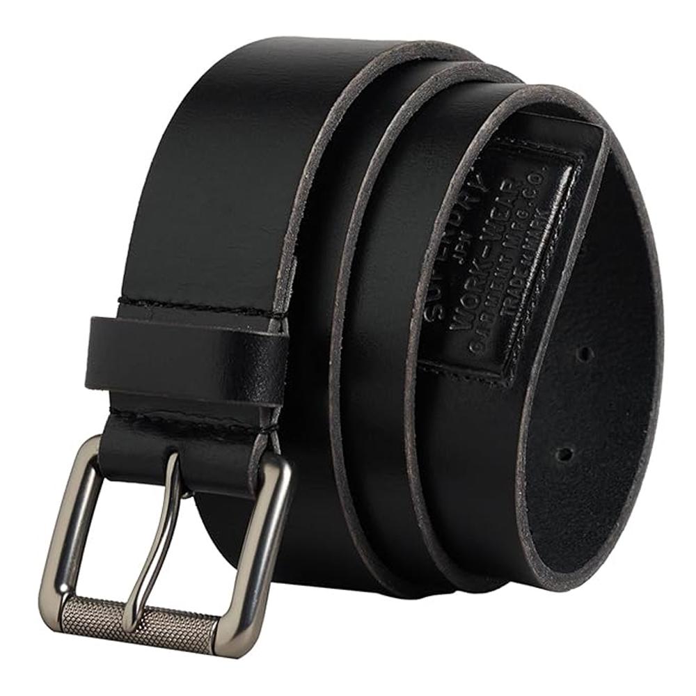 Ceinture Noir Homme Superdry Vintage Boxed Belt pas cher