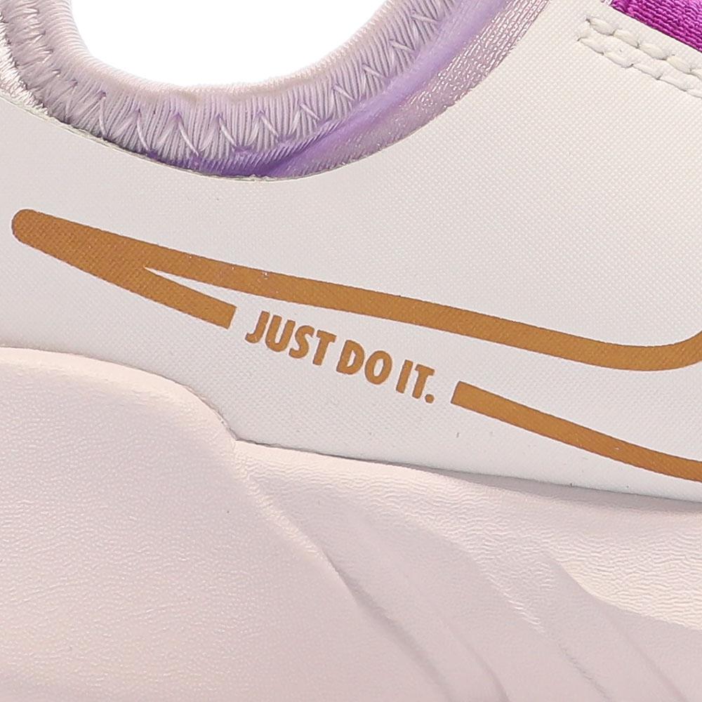 Baskets Blanc Fille Nike Flex Runner 2 vue 7