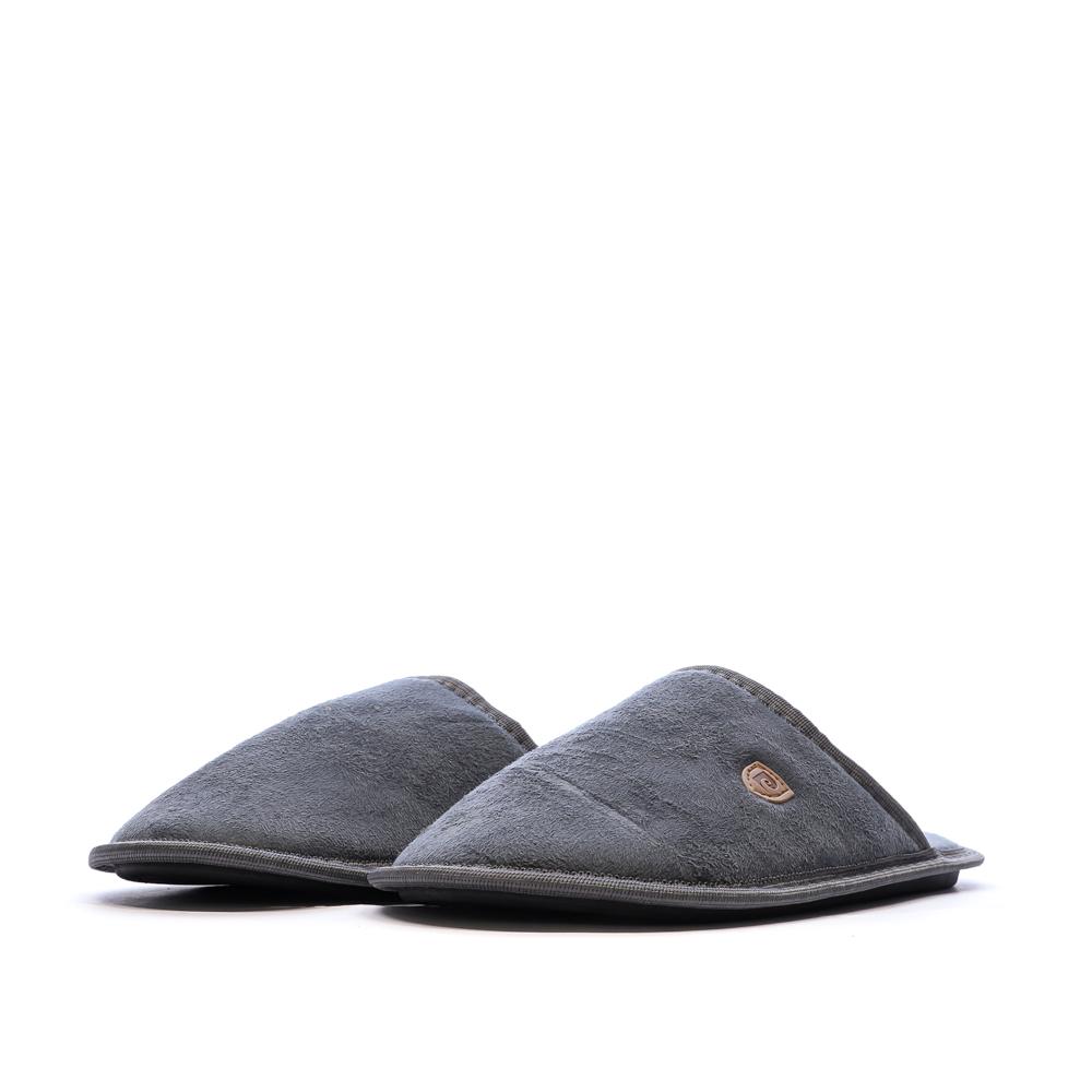 Chaussons Gris Homme Pierre Cardin Slippers vue 6