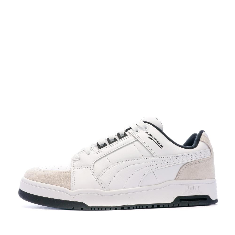 Baskets Beige/Blanche Homme Puma Slipstream Lo Retro pas cher