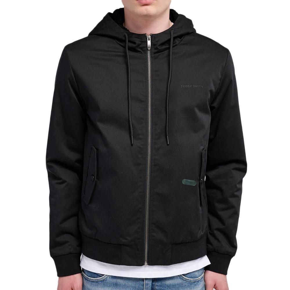 Veste Noire Homme Teddy Smith Sanson pas cher