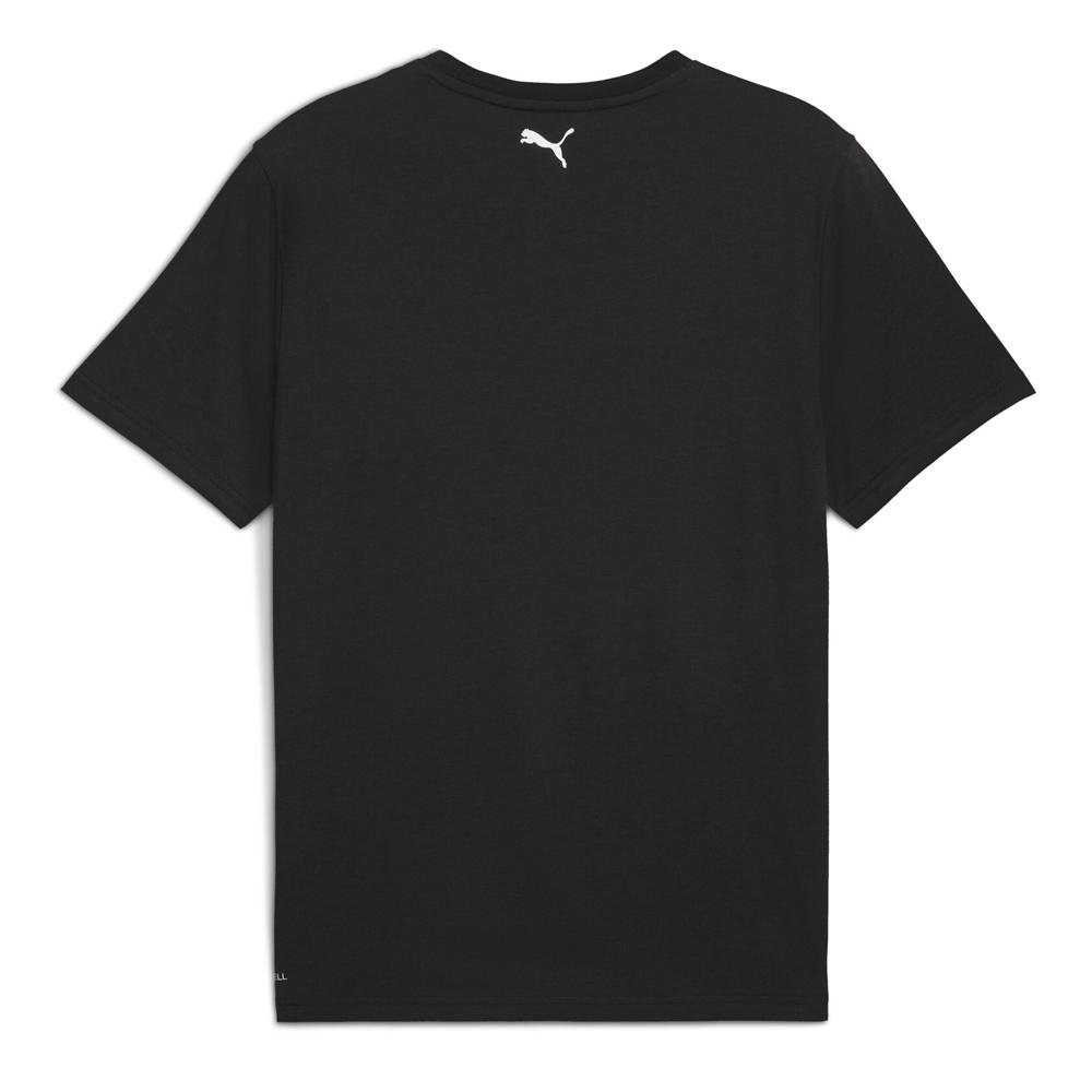 T-Shirt Noir Homme Puma Triblend vue 2