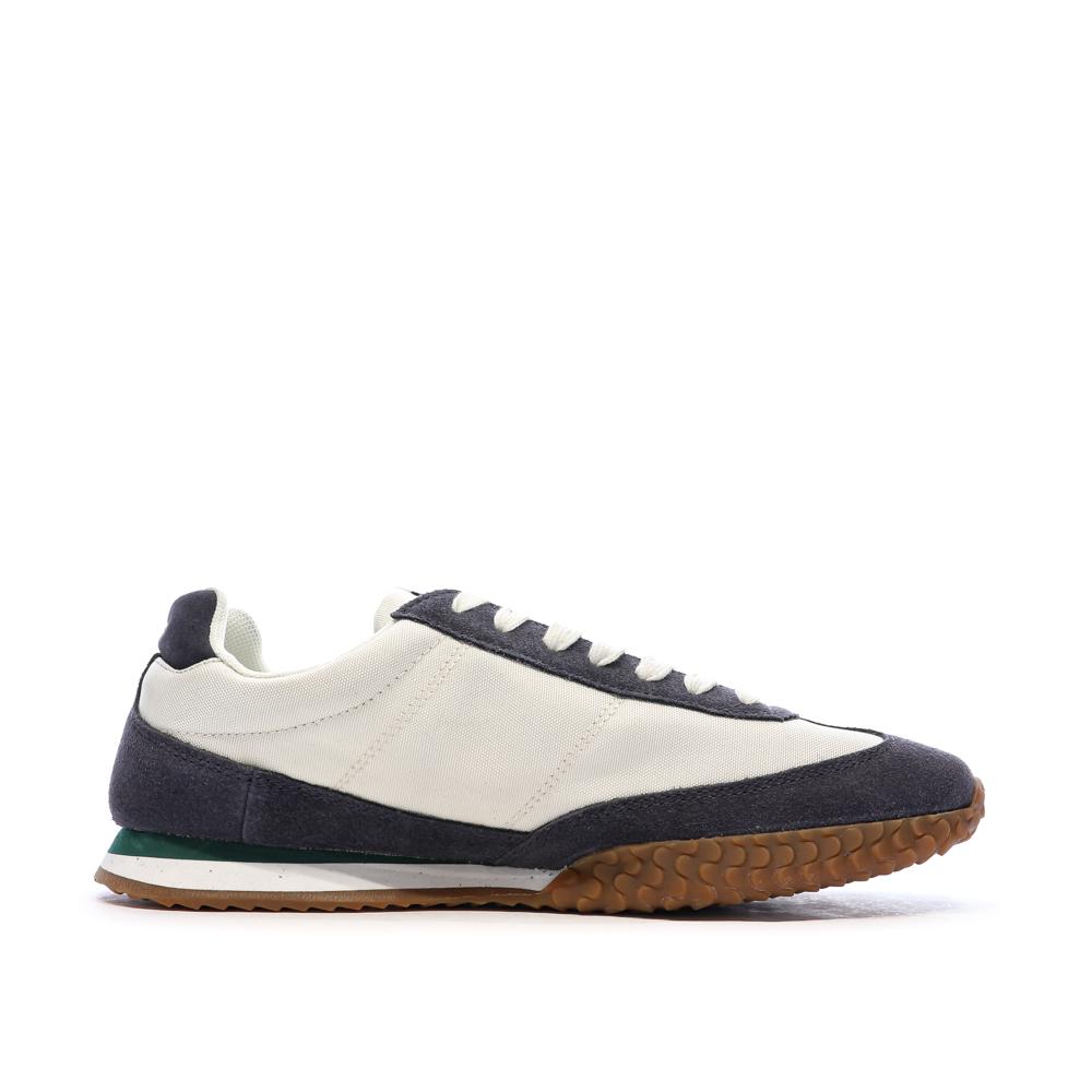Baskets Ecru/Bleu Homme Le Coq Sportif Veloce vue 2