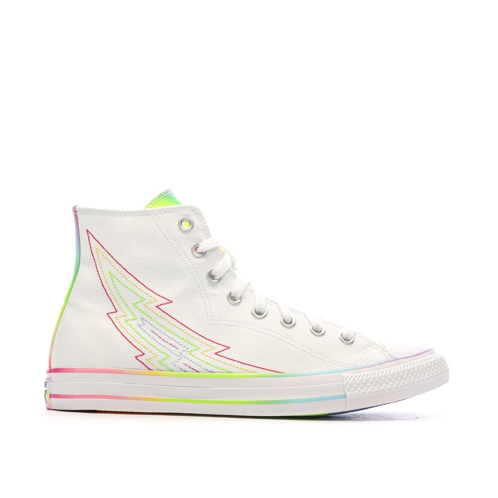 Baskets Blanches Homme Converse Chuck Taylor All Star A10216C vue 2