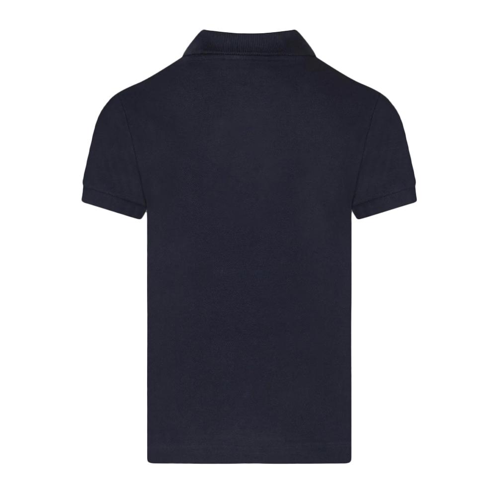 Polo Orange Marine Garçon Lacoste PJ2909 vue 2
