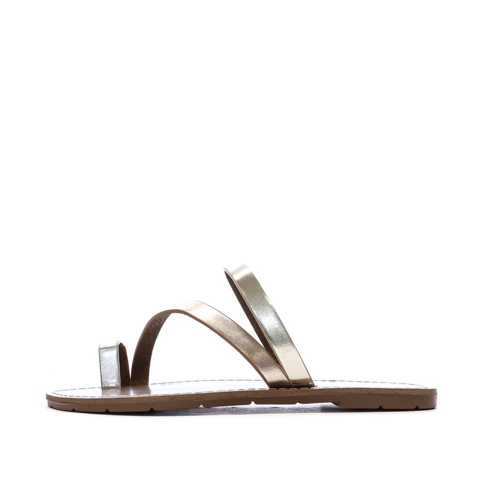 Sandales Or/Cuivre/Argent Femme Chattawak Summer Metal pas cher