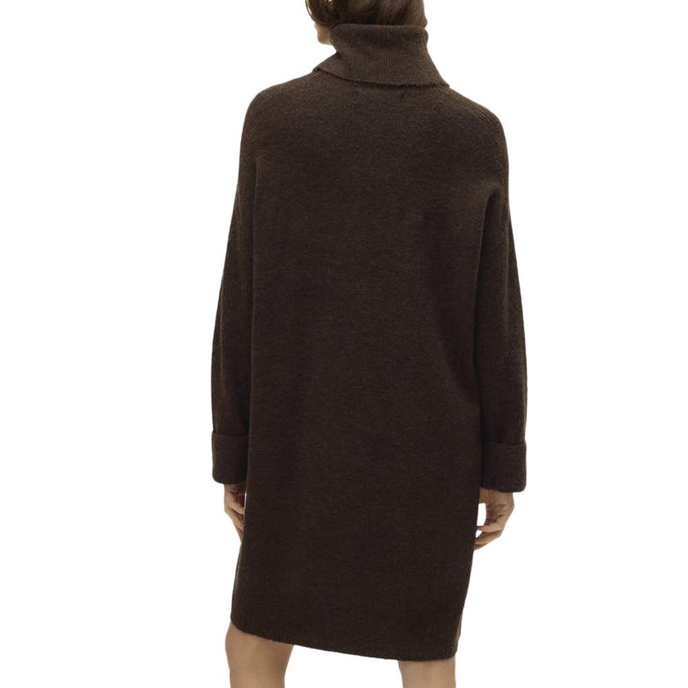 Robe Pull Marron Femme Vero Moda Vmjupiter vue 2