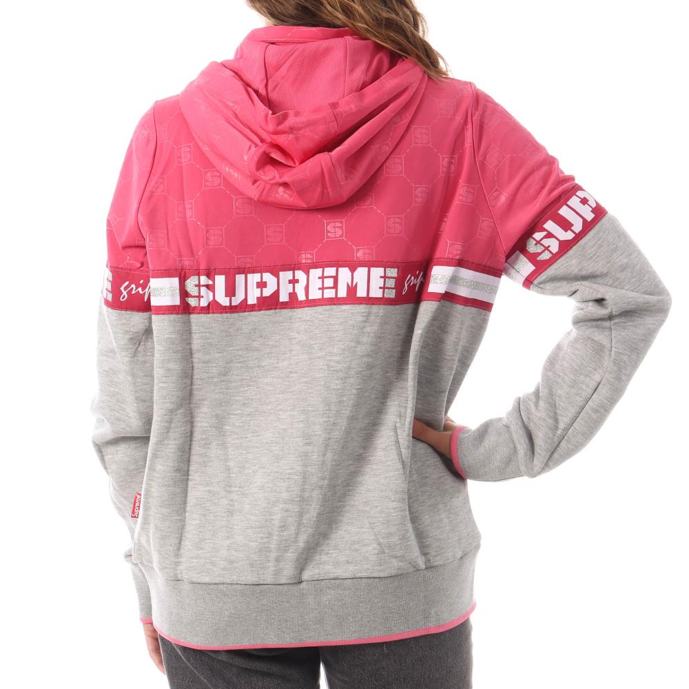 Veste Grise/Rose Femme Supreme Grip Benita vue 2