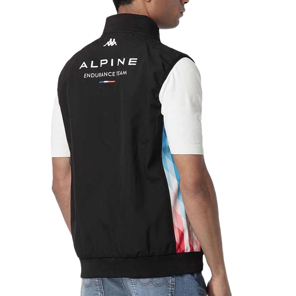 Veste Sans Manches Noire/Turquoise Homme Kappa Aboslend vue 2