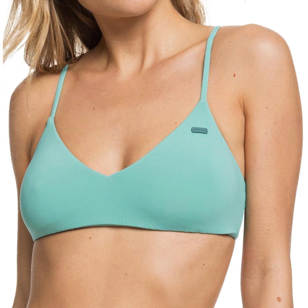 Haut De Bikini Vert D'Eau Brassière Femme Roxy Beach Classics pas cher