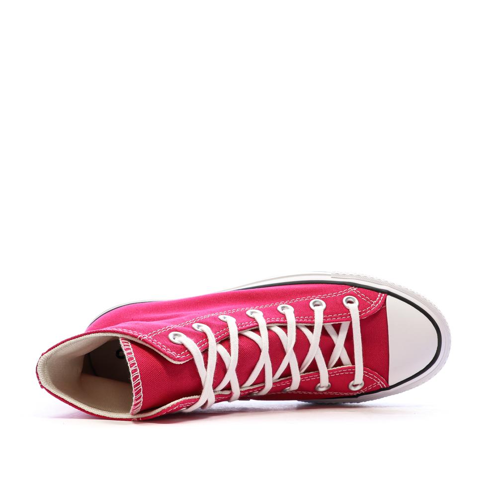Baskets Roses Femme Converse Chuck Taylor All Star Lifts vue 4