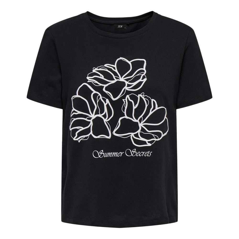 T-Shirt Noir Femme JDY Louisa 15349536 pas cher