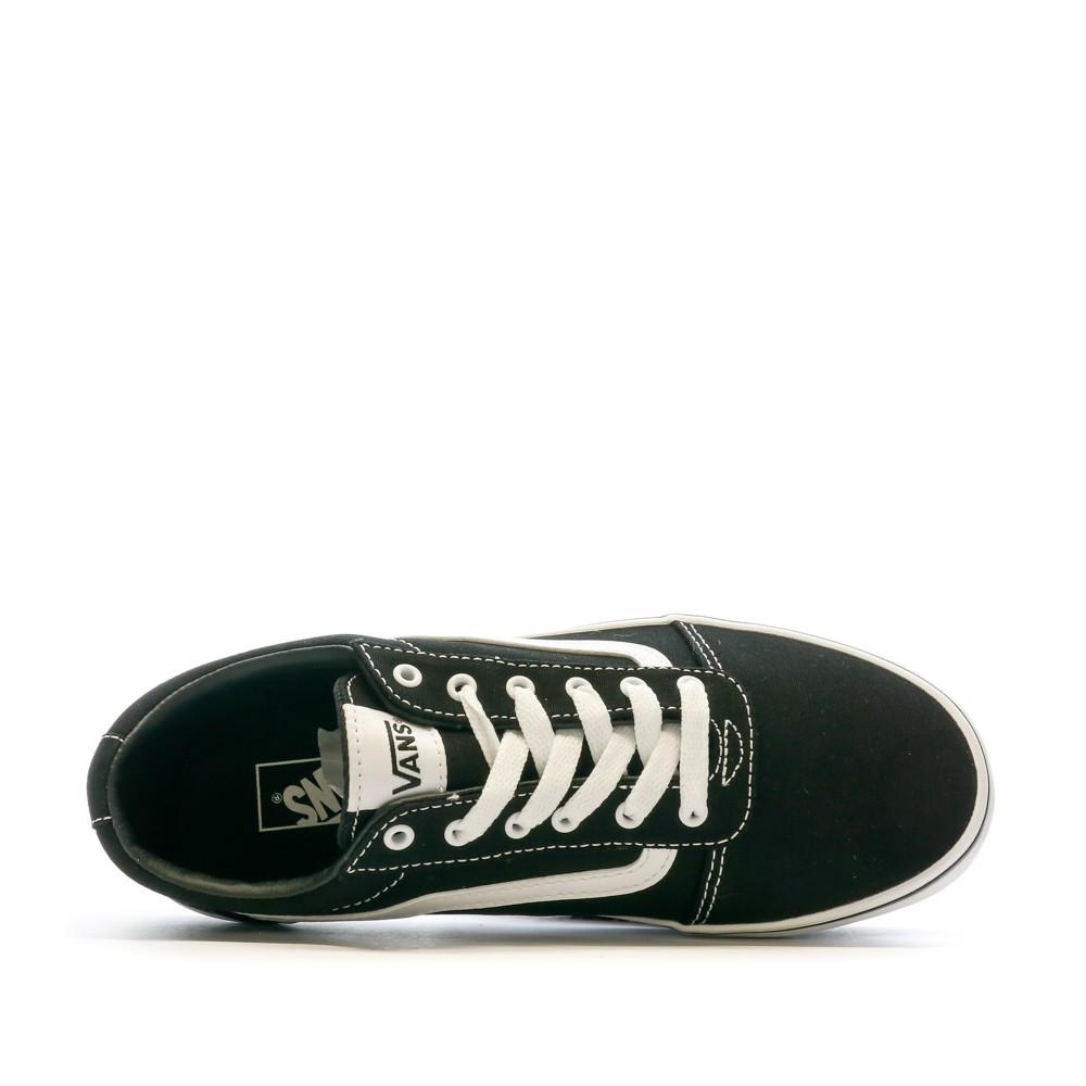 Baskets Noires Garçon Vans Ward vue 4