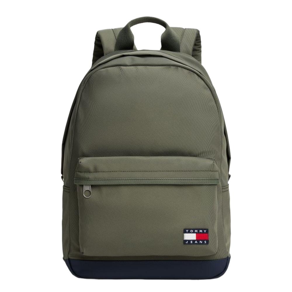 Sac à Dos Kaki Homme Tommy Hilfiger Domes pas cher
