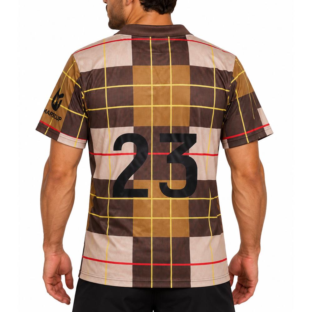 Maillot de Foot Beige/Marron Homme Puma Marscup Campagne Leveque vue 2