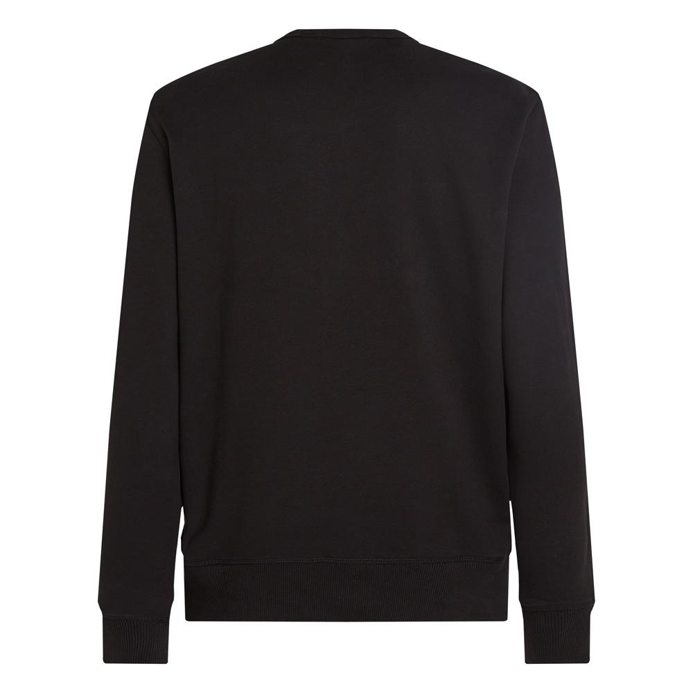 Sweat Noir Homme Calvin Klein Jeans Woven vue 3