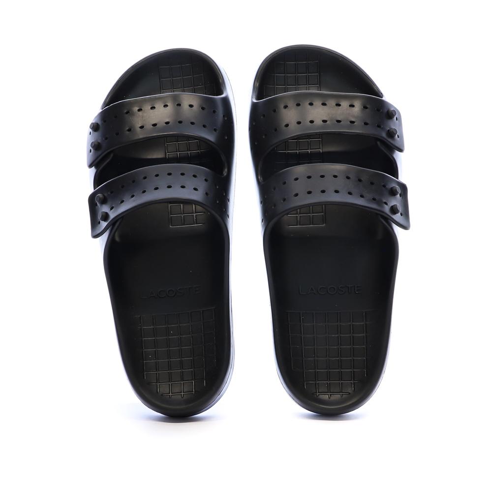 Lacoste Strap CMA Sandalias negras para hombre ver 3