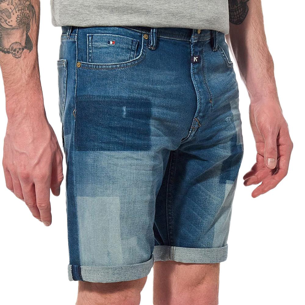 Short Bleu Homme Kaporal Relapa pas cher