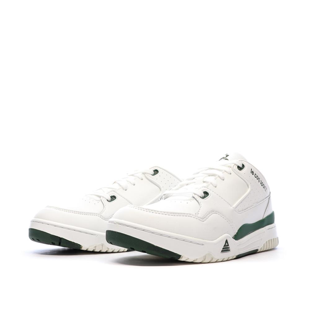 Baskets Blanches/Vertes Homme Le Coq Sportif T1000 vue 6
