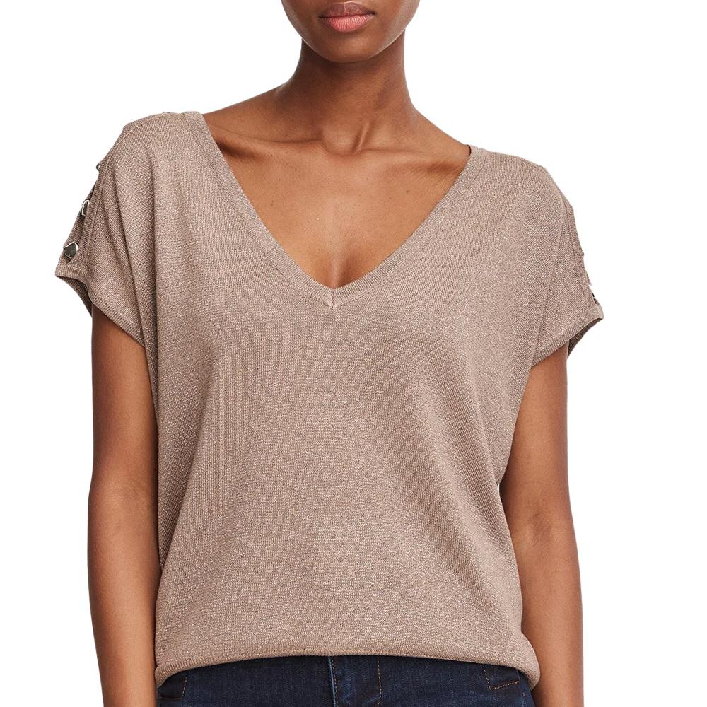 Pull Taupe Femme Morgan MRINGO pas cher