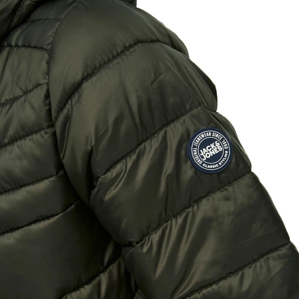 Doudoune Kaki Garçon Jack & Jones Puffer vue 3