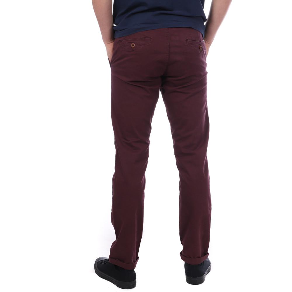 Pantalon chino Bordeaux Homme Teddy Smith Pallas vue 2