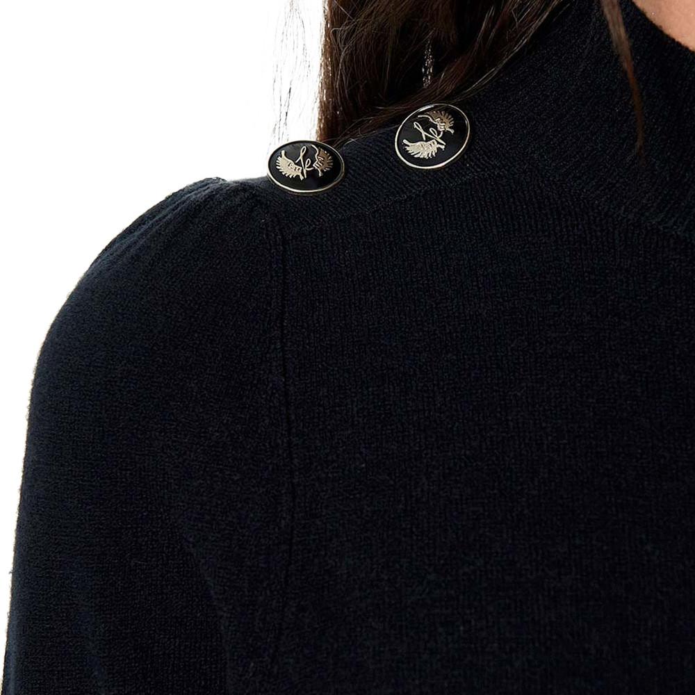 Pull Noir Femme Kaporal Fux vue 3