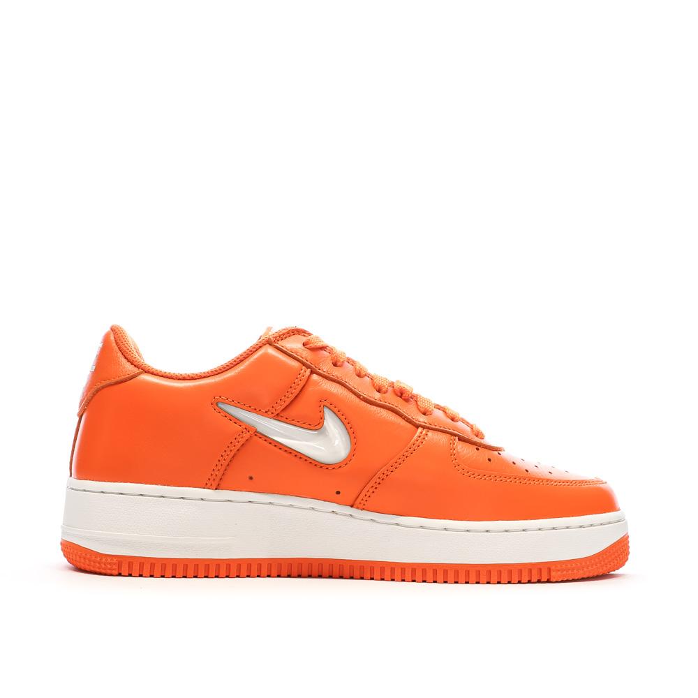 Baskets Oranges Homme Nike Air Force 1 Low vue 2