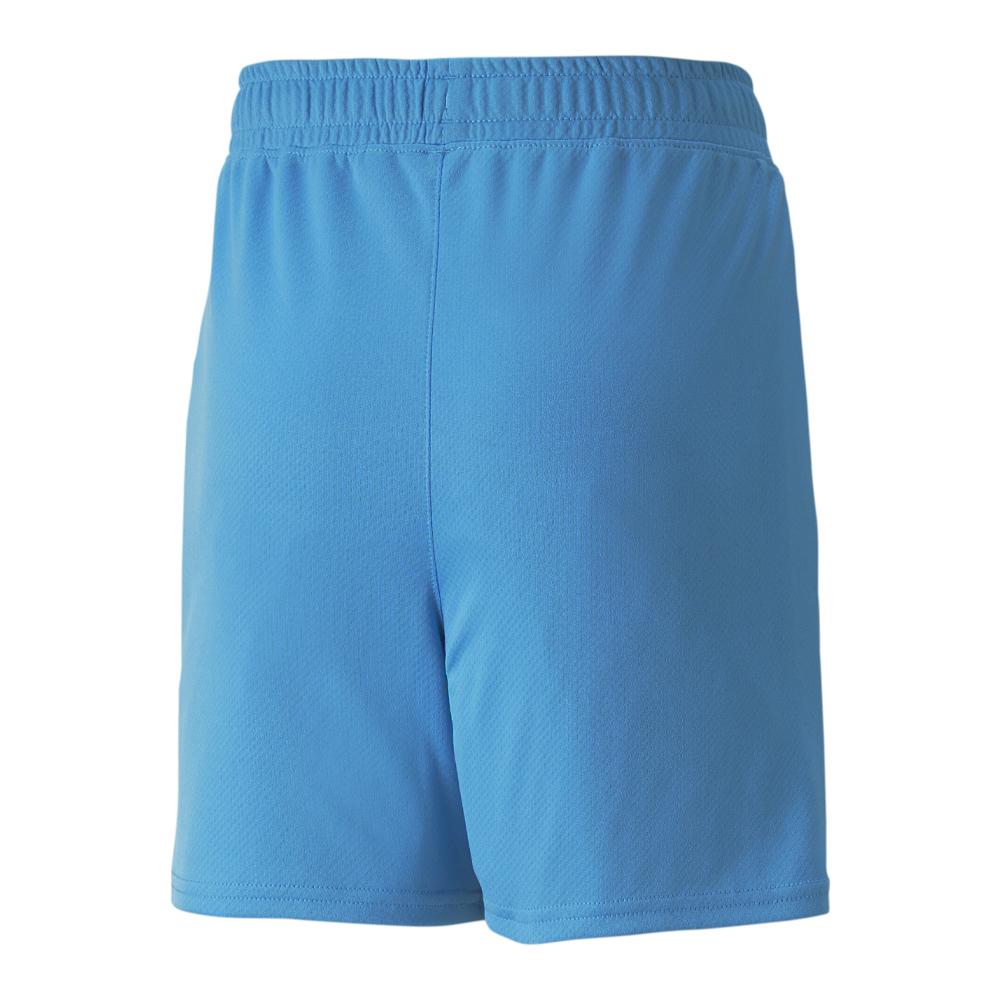 OM Short Bleu Clair Garçon Puma 2022/2023 vue 2