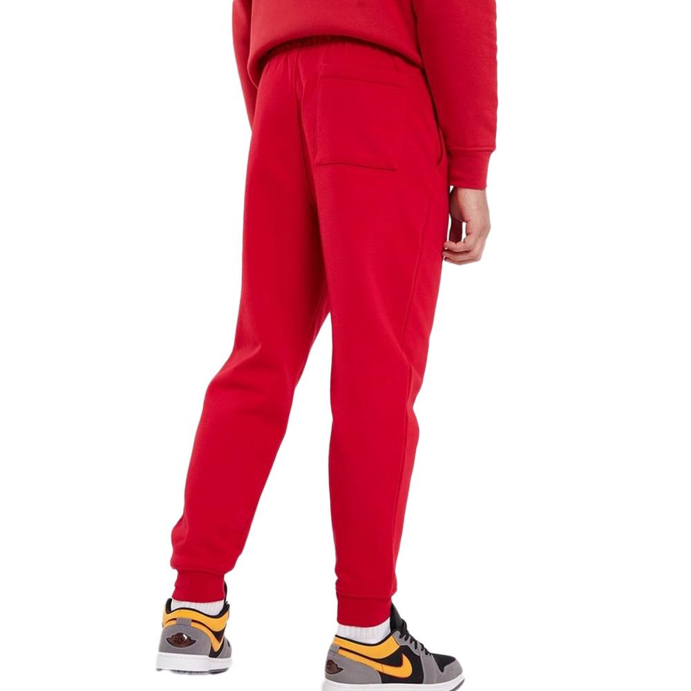 Jogging Rouge Homme Nike Brooklyn Fleece vue 2