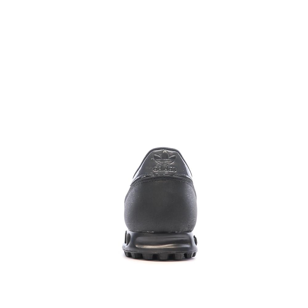 Baskets Noires Homme Adidas La Trainer vue 3