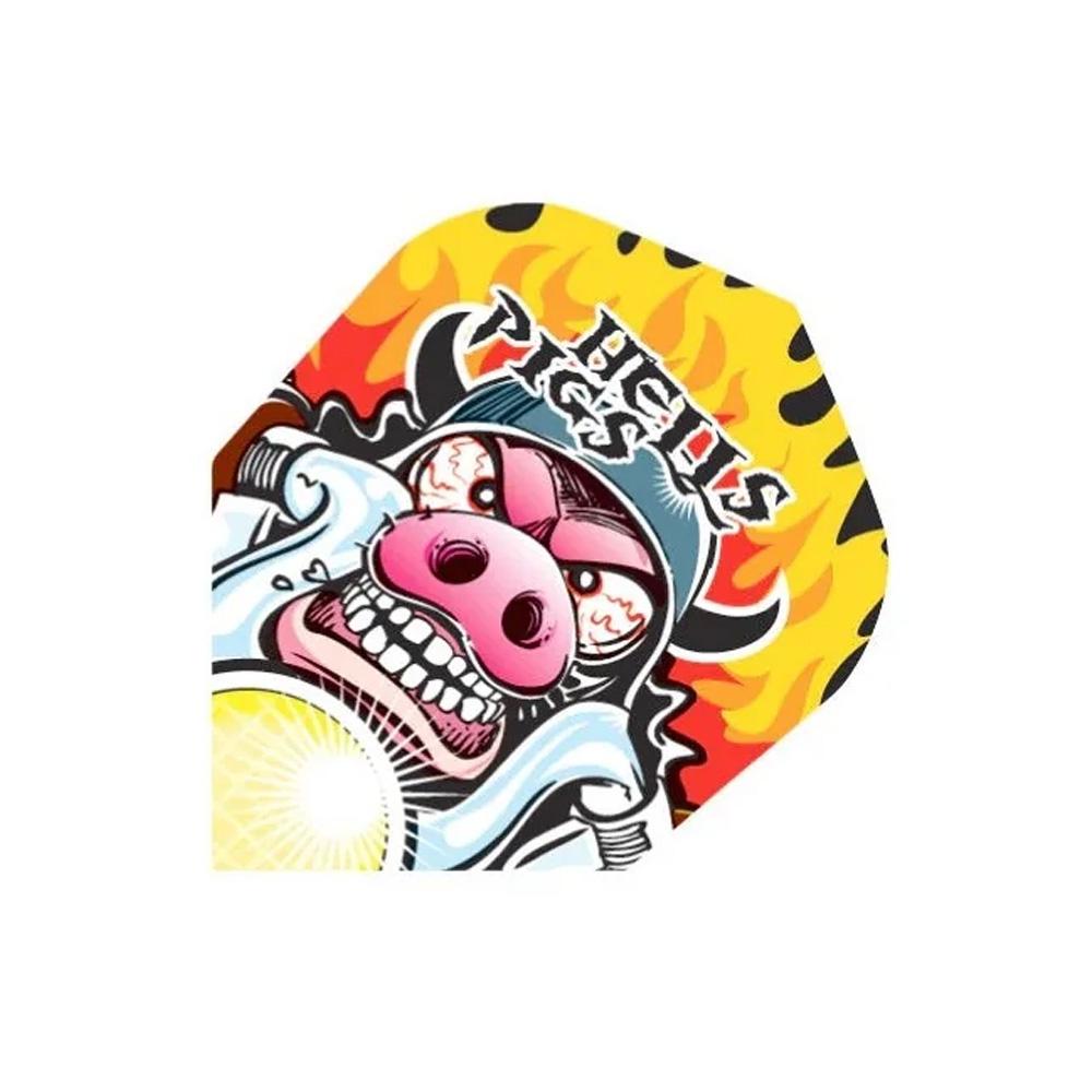 Plumes de Fléchettes "Hell Pigs" pas cher
