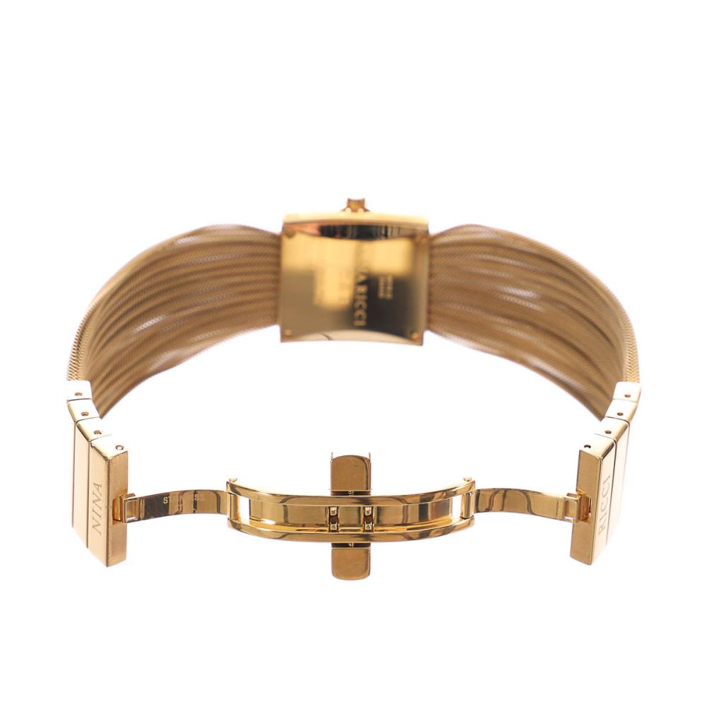 Montre analogique or femme Nina Ricci Acier vue 4