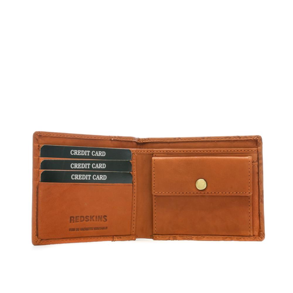 Portefeuille Marron Homme Redskins JANIS vue 3