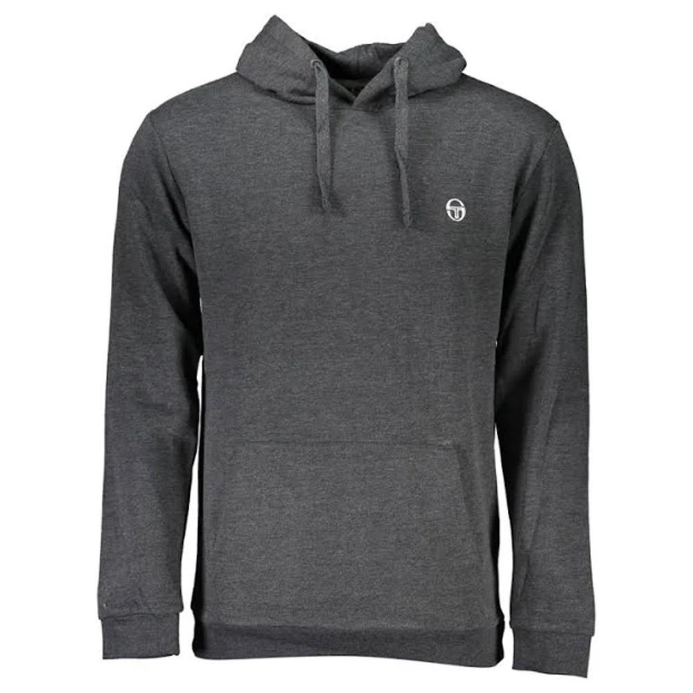 Sweat Gris Foncé Homme Sergio Tacchini Iconic pas cher