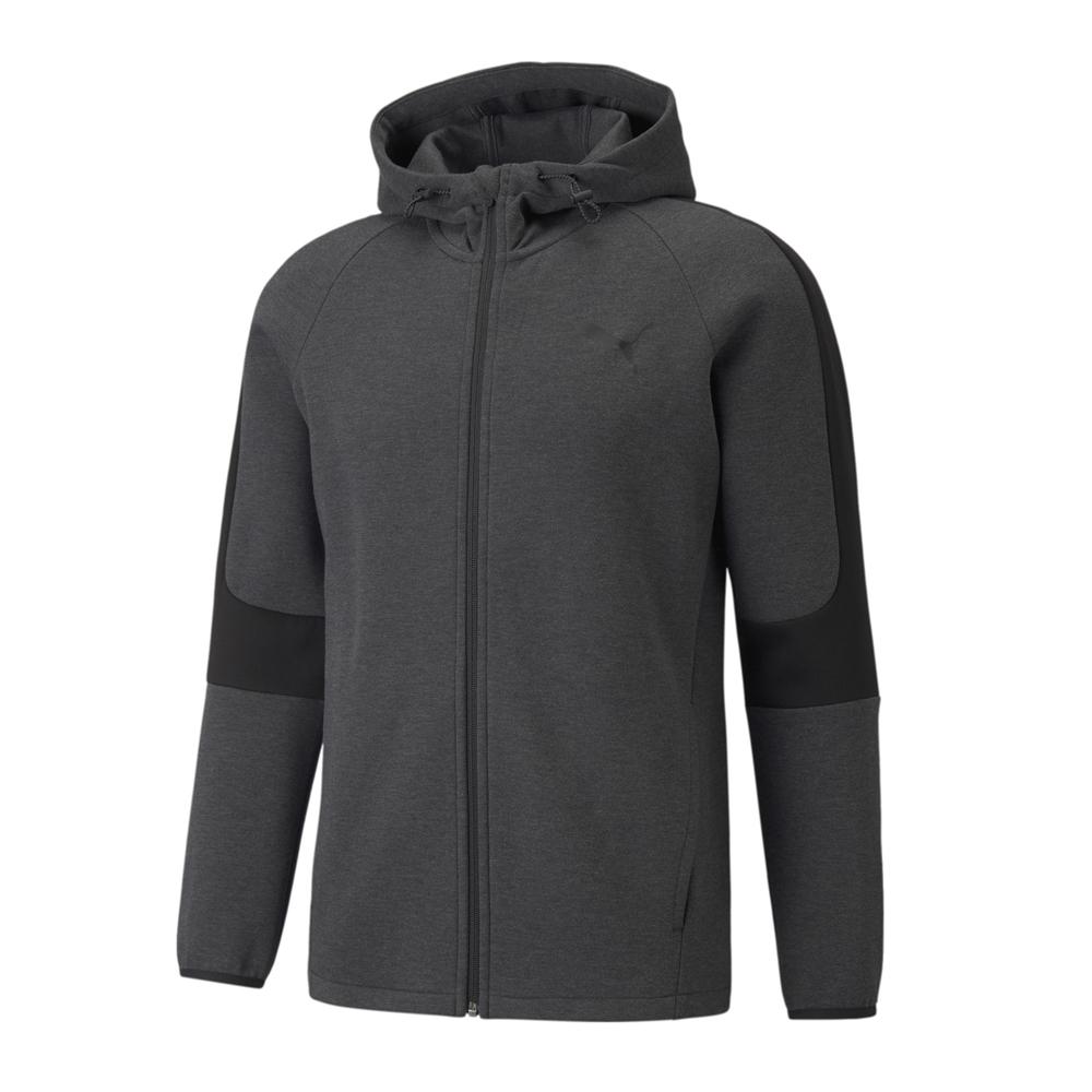 Sweat zippé Anthracite Homme Puma Evostripe Core pas cher