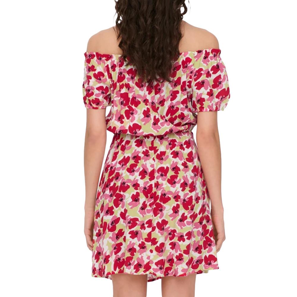 Robe Rouge Femme JDY Star Life vue 2