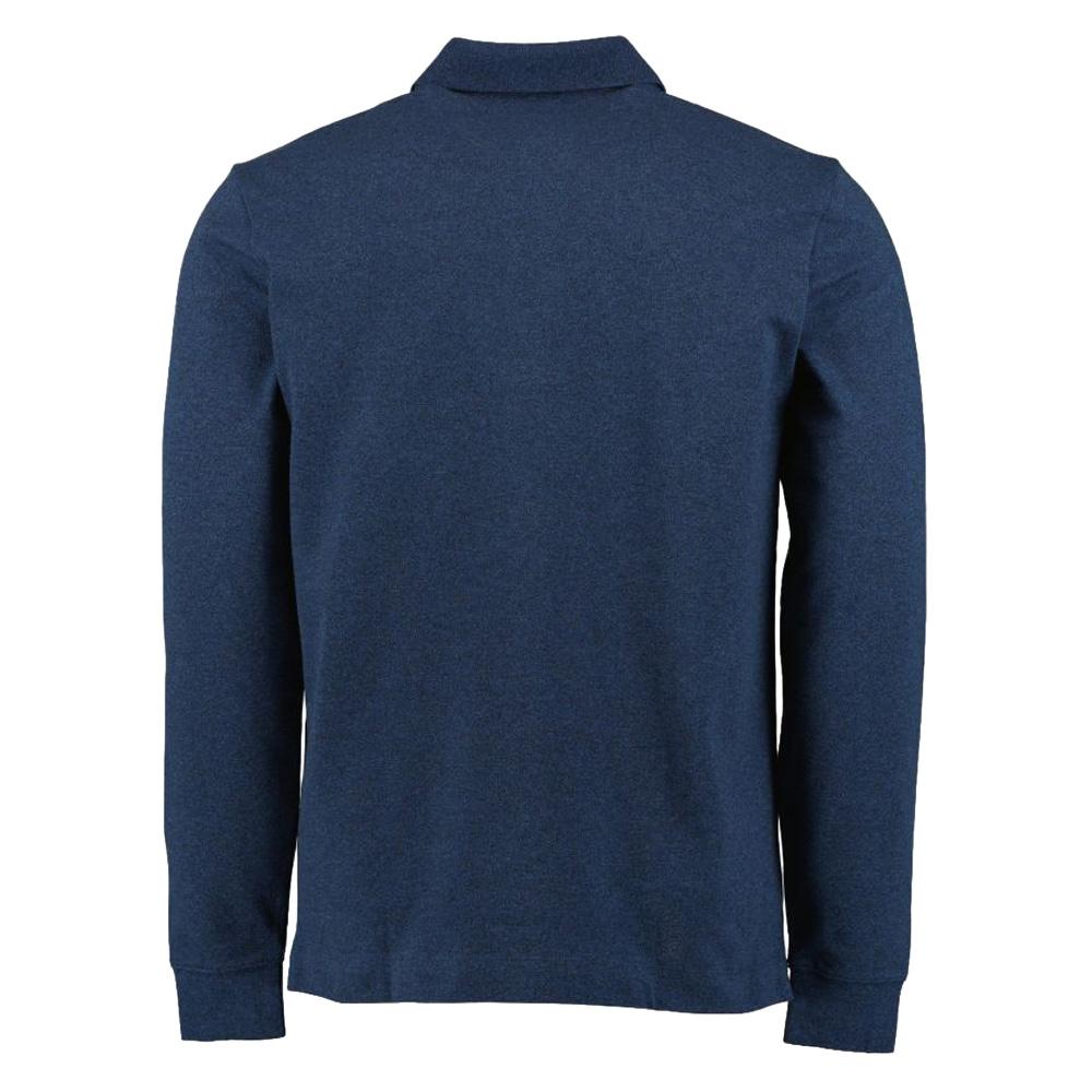 Polo Bleu Homme Lacoste Paris vue 2