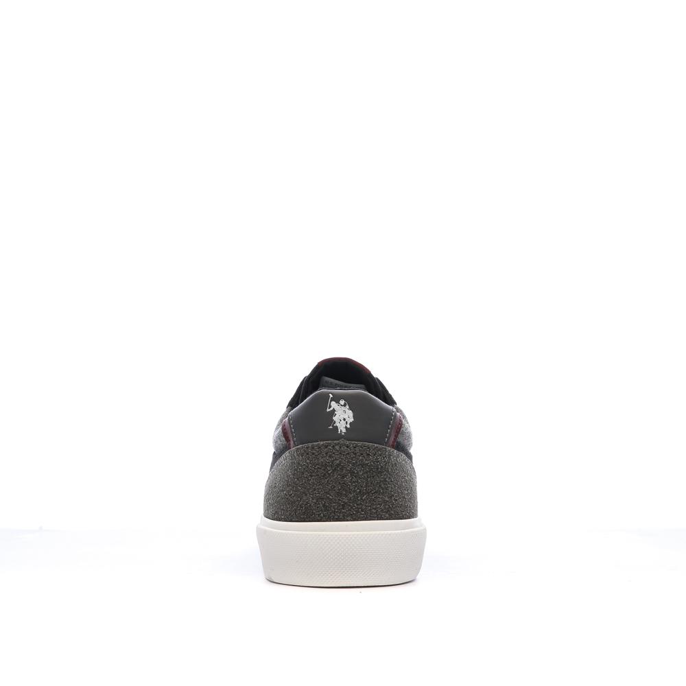 Baskets Noir Homme US Polo ASSN Gifa vue 3