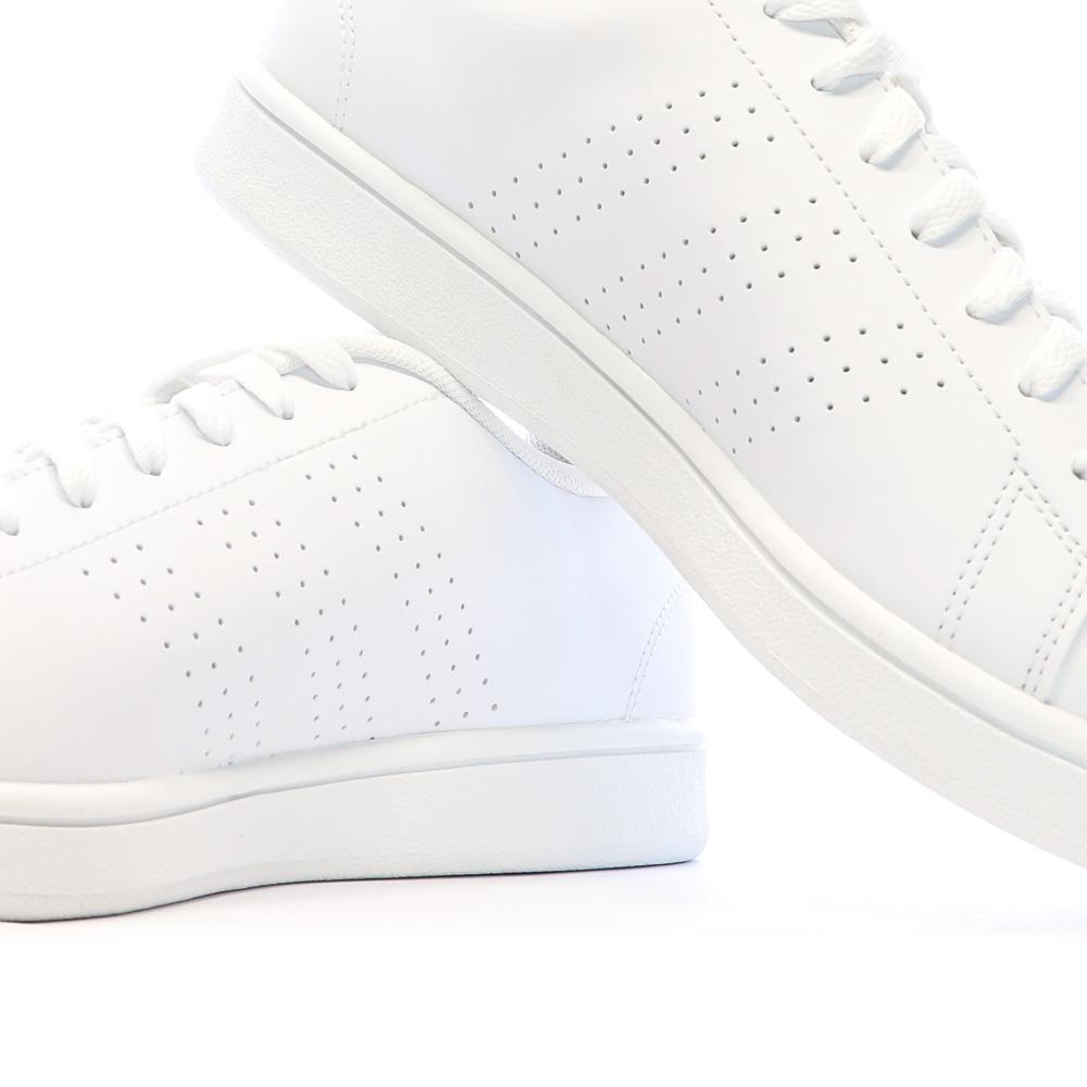 Baskets Blanches Homme Adidas Advantage Base GW2063 vue 7