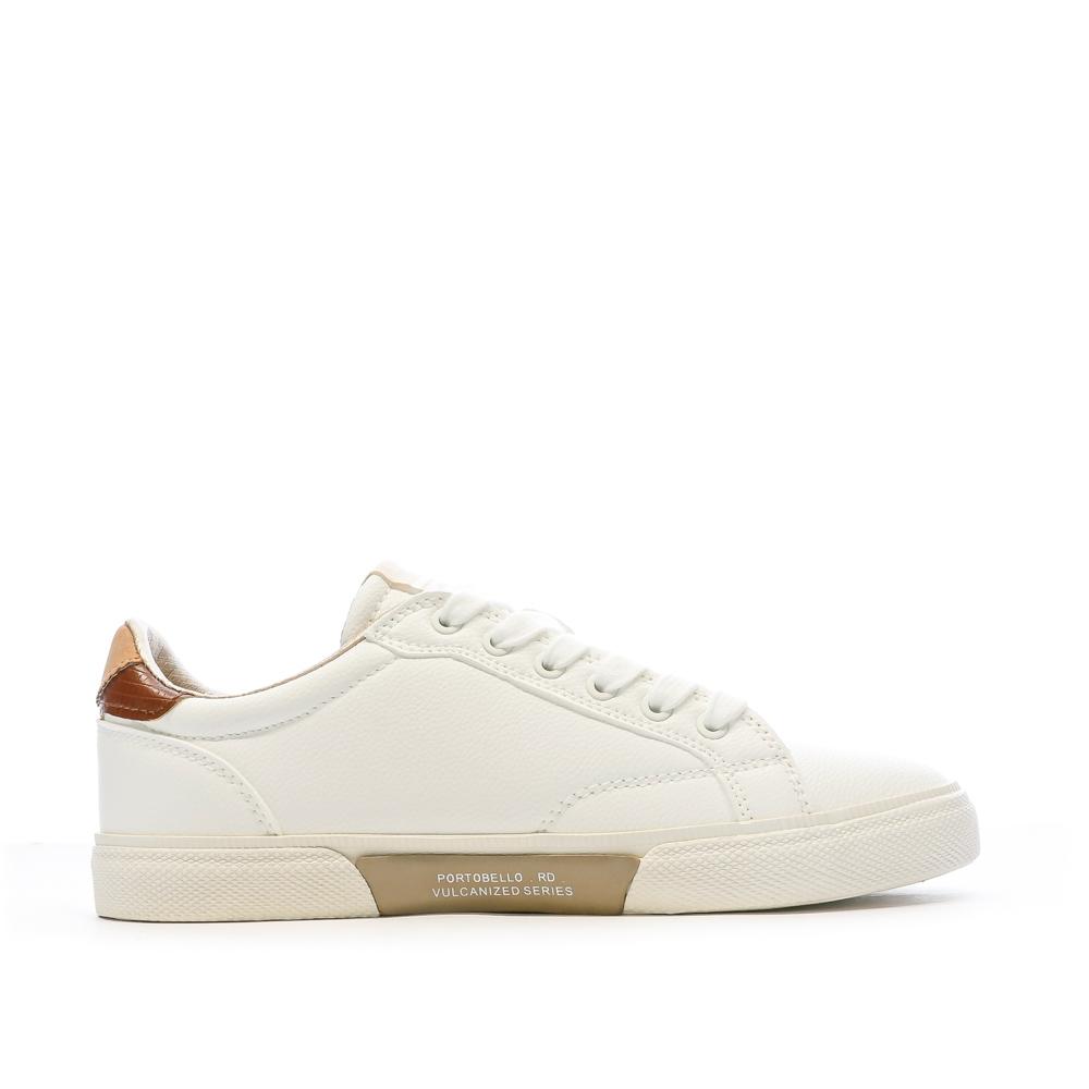 Baskets Blanche Femme Pepe jeans Kenton Class vue 2