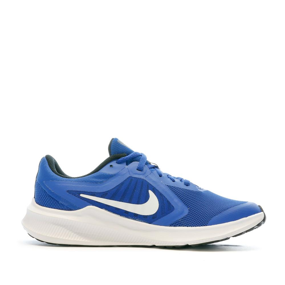 Baskets Bleu Garçon Nike Downshifter 10 vue 2
