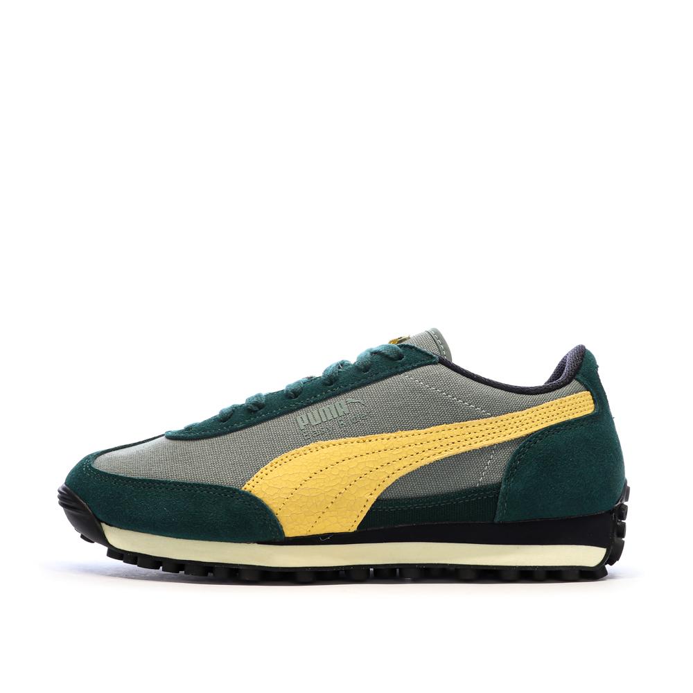 Baskets Vertes/Jaunes Homme Puma Easy Rider pas cher