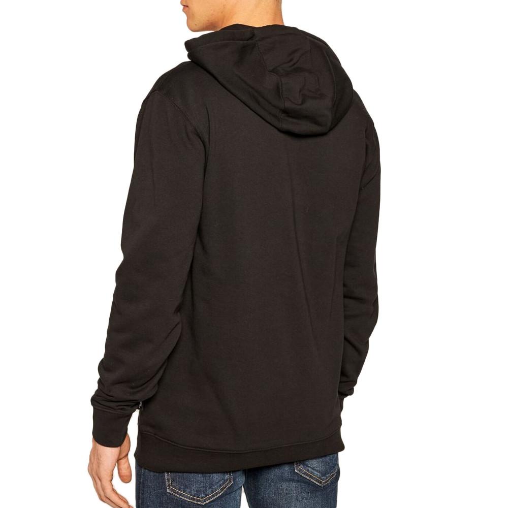 Sweat Noir Homme Vans Otw vue 2