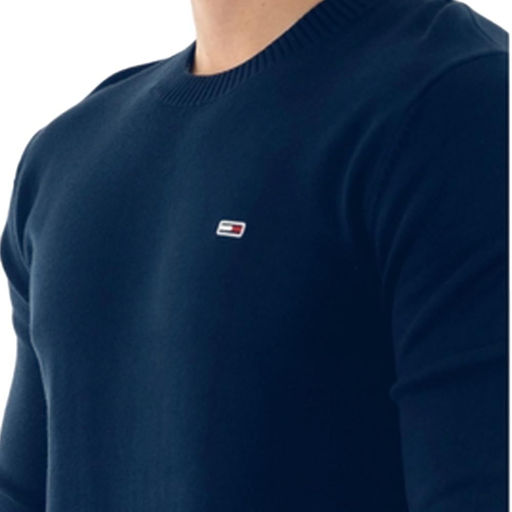 Pull Marine Homme Tommy Hilfiger Ess Light vue 3