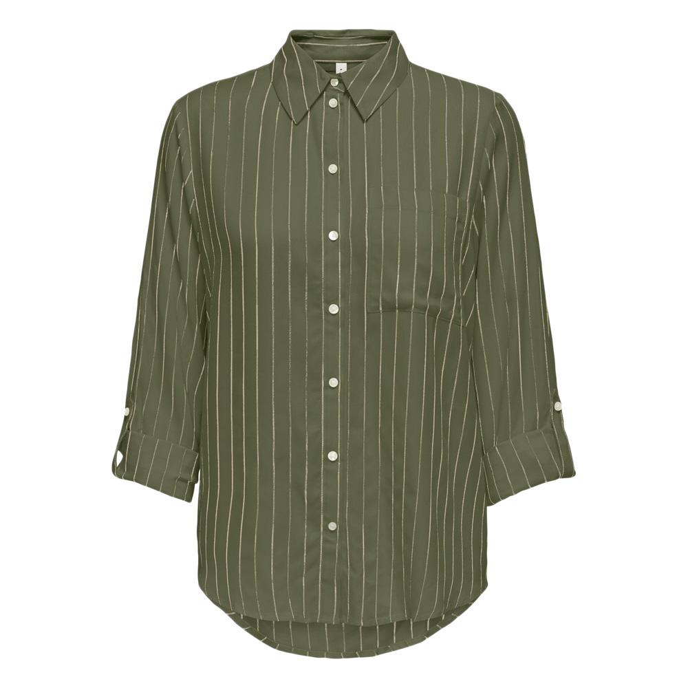 Chemise Kaki Femme Only Sabrina pas cher