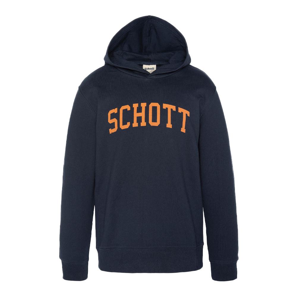 Sweat à capuche Marine Junior Schott Swh800 pas cher