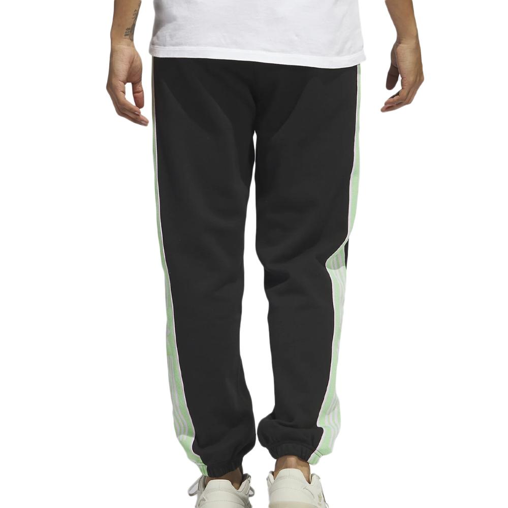 Jogging Noir/Vert Homme Adidas Tape HM1530 vue 2